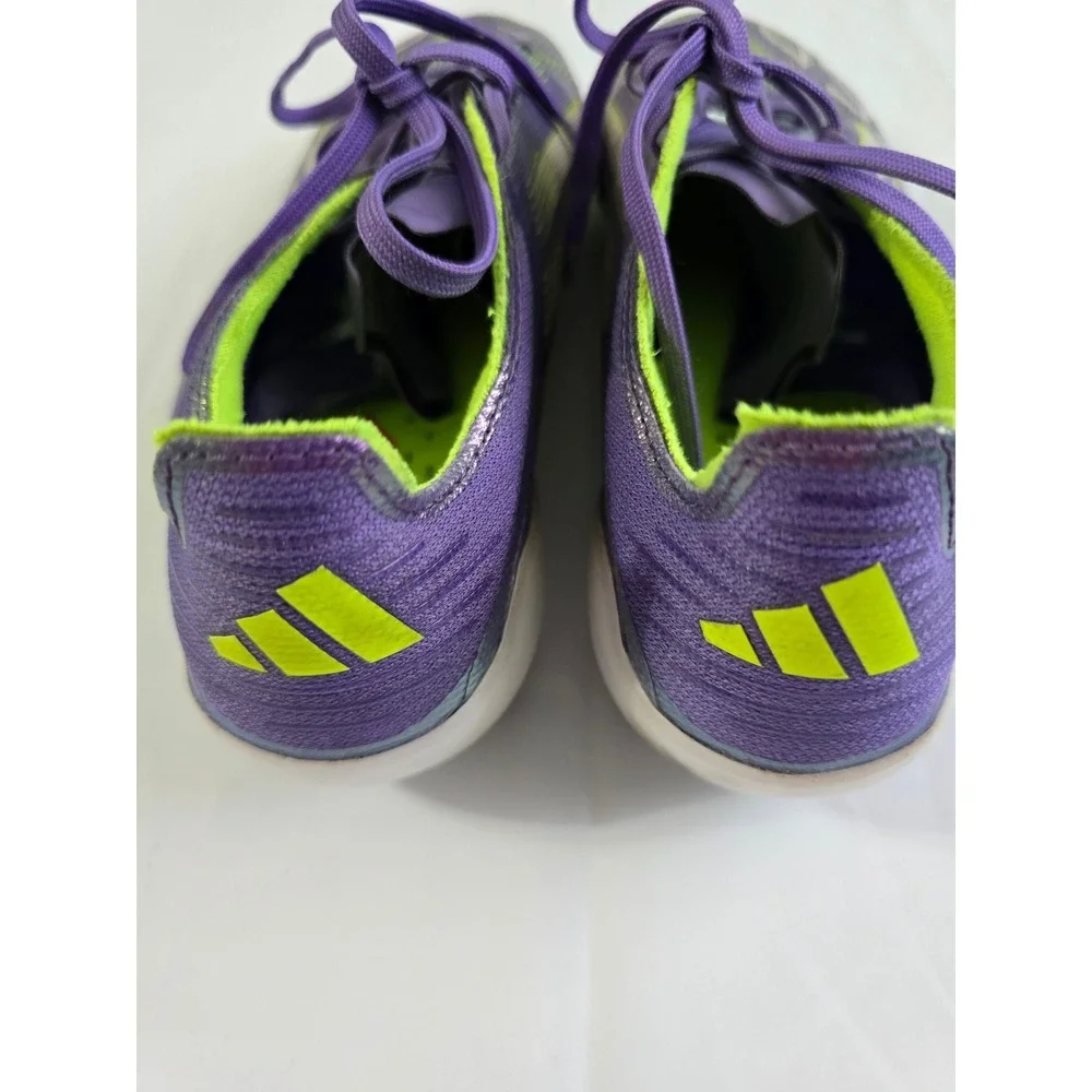 Adidas F50 Elite FG Soccer Cleats Purple Lucid Lemon JH7638 Mens 7 Womens 8